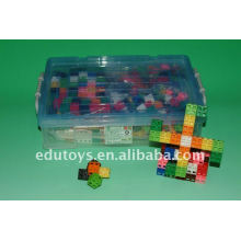 Линк Куб Дети Пластиковые строительные блоки